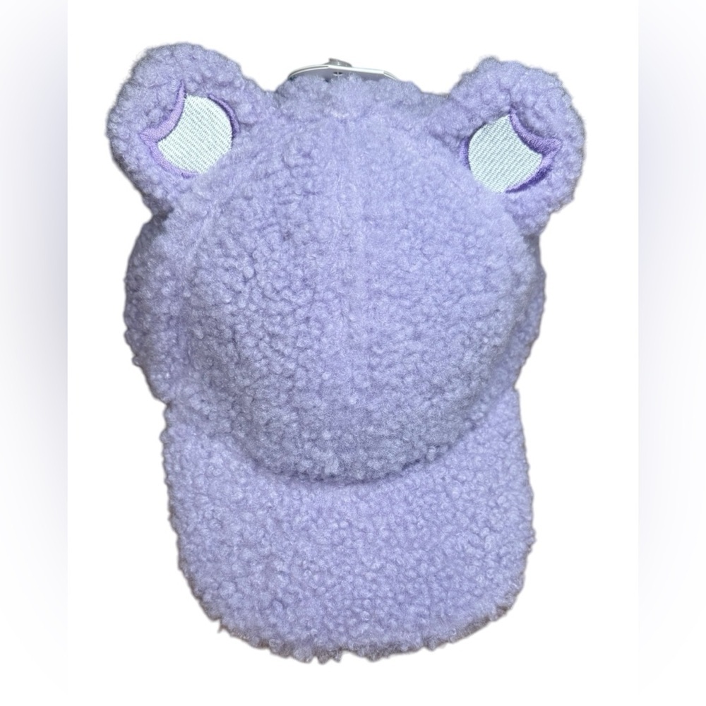 Care Bears x Skinnydip London Adjustable Fuzzy Lilac Cap with ears. One size!